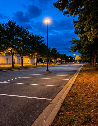 В Егорьевске установят освещение за торговым центром &quot;Гарант&quot;