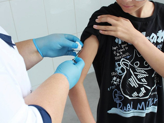 Детскую вакцину от гриппа завезли в Коломенскую больницу